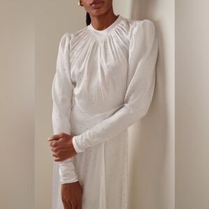 Pack rabbane White Long Sleeve Dress